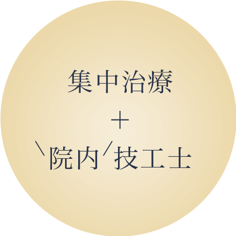 集中治療＋院内技工士
